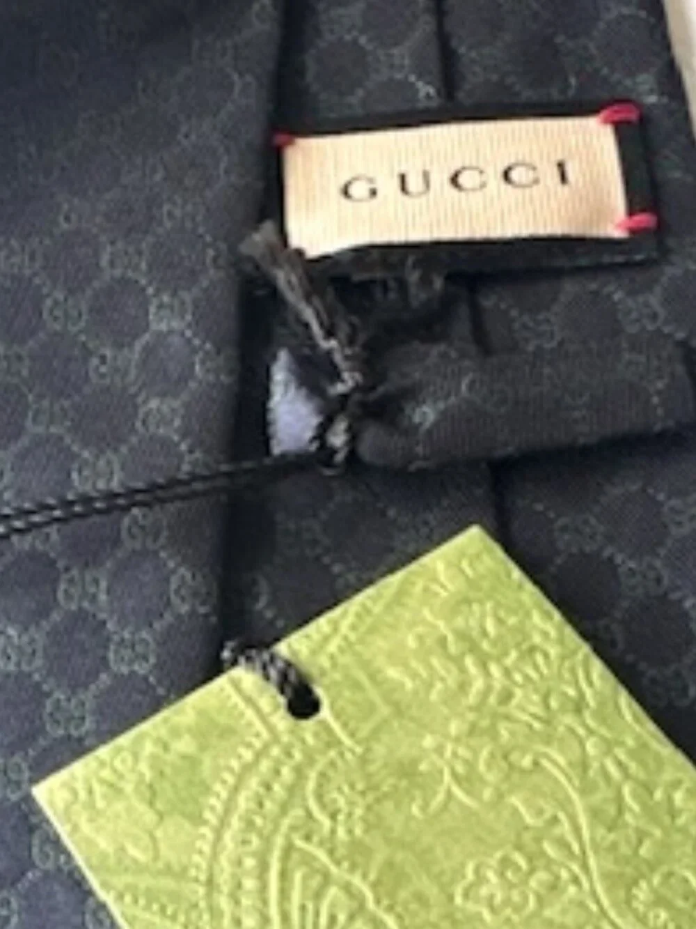 Gucci Silk Jacquard Tie Formal